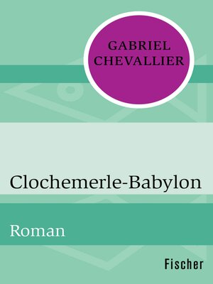 cover image of Clochemerle-Babylon